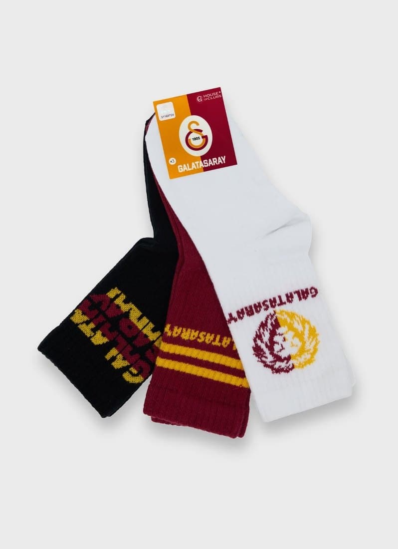 Galatasaray Soket Çorap (3'lü) — görsel 2